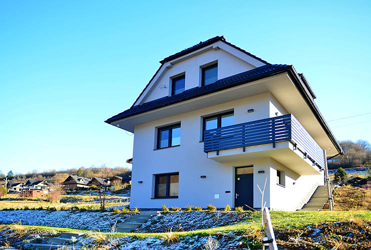 Vila Tesa, exteriér